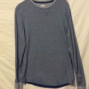 Men’s long sleeve blue medium tee shirt mossimo